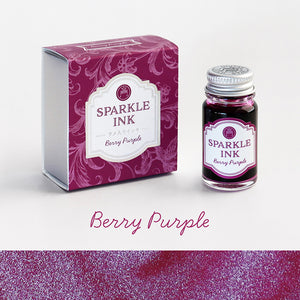 Guitar Dip Pen Sparkle Ink - Berry Purple