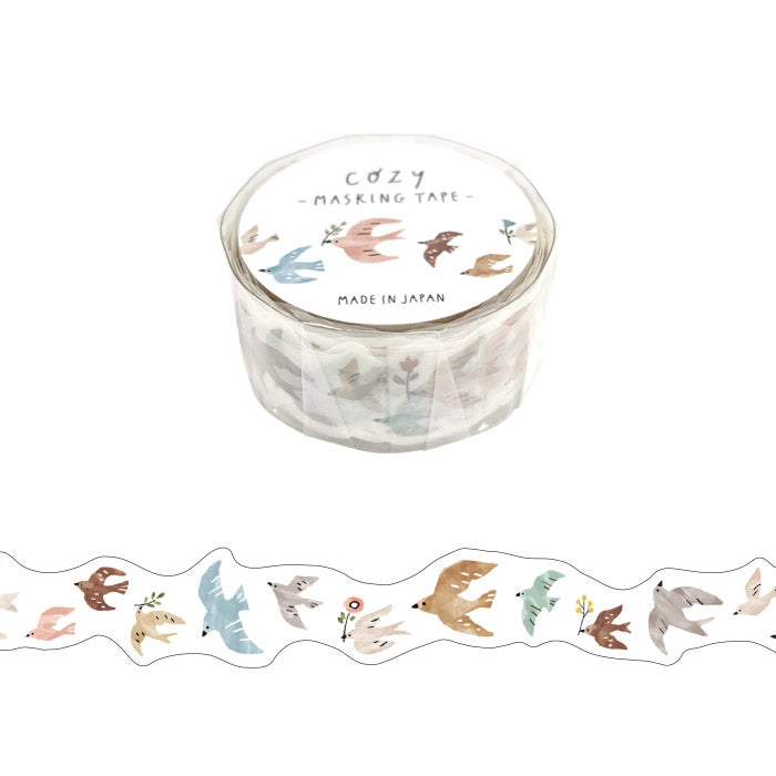 Mind Wave Cozy Washi Tape -  95219 Bird