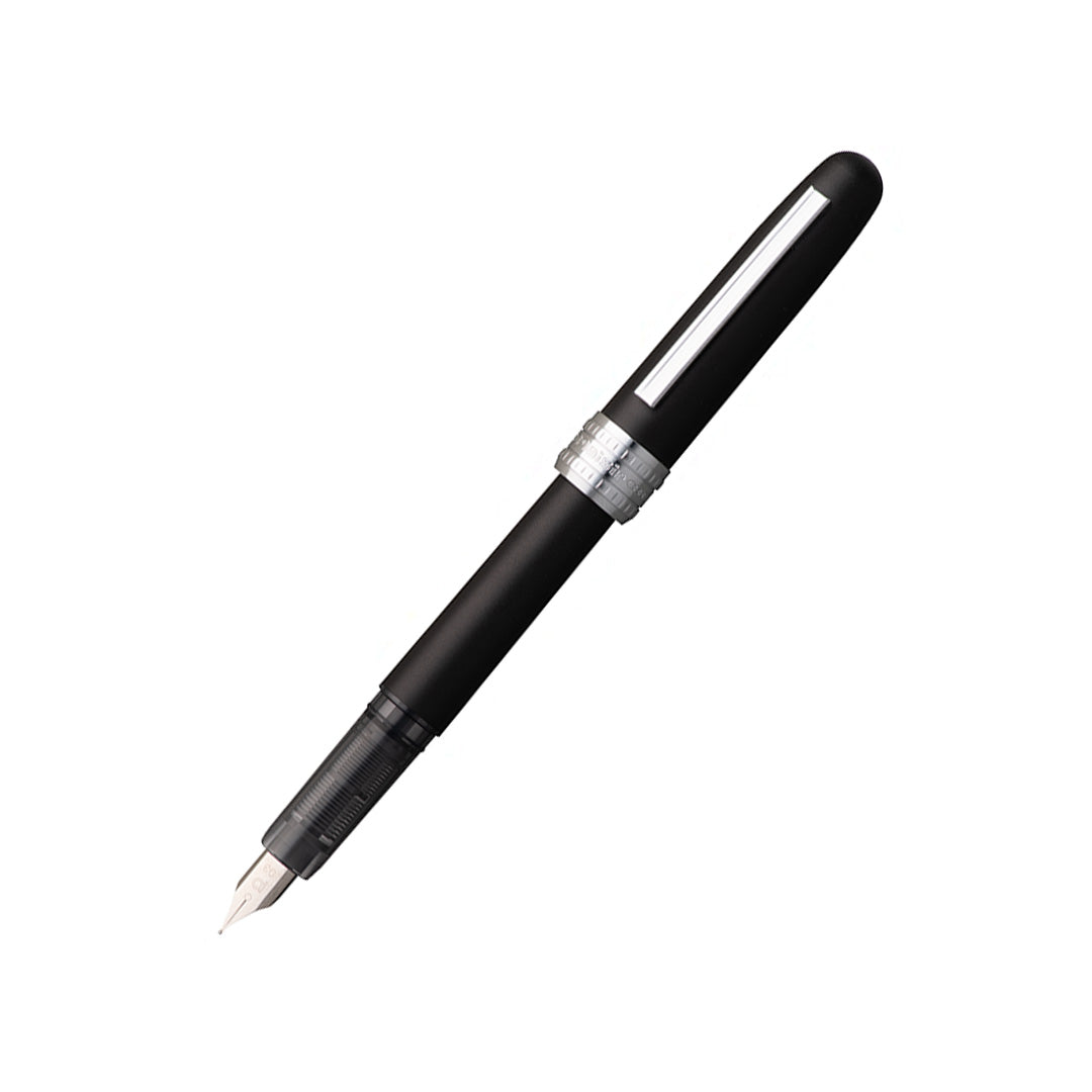 Platinum Plaisir Fountain Pen - Matte Black