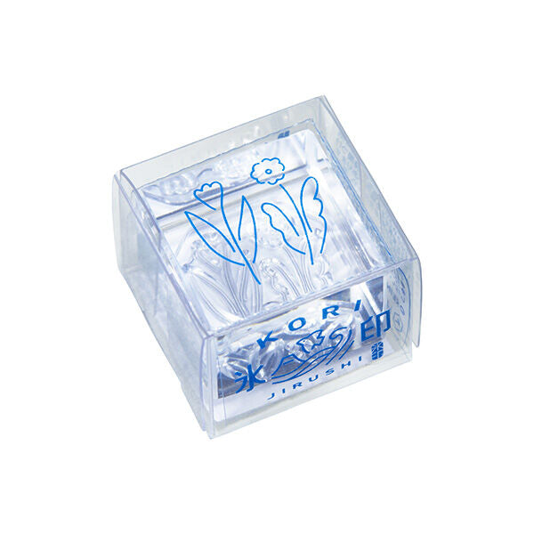 King Jim Kori Jirushi Clear Stamp - Small - CLSA22-012 Flower Stems