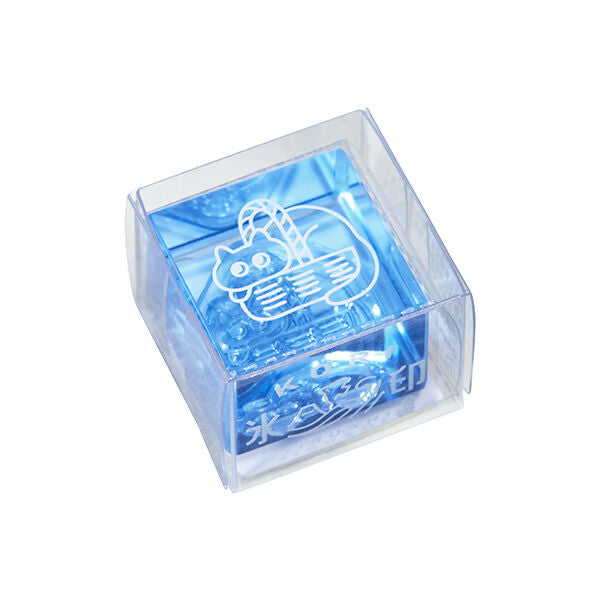King Jim Kori Jirushi Clear Stamp - Small - CLSAC22-003 Cat in a Basket