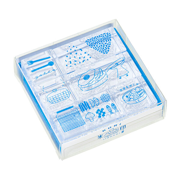 King Jim Kori Jirushi Clear Stamp Set - CLSSA-001 Meals