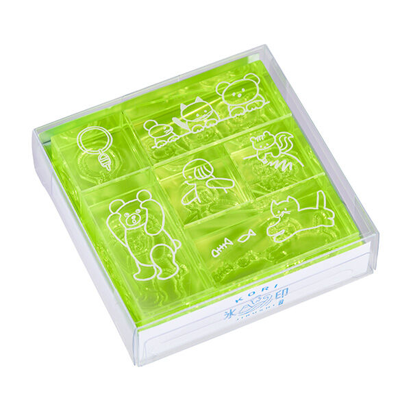 King Jim Kori Jirushi Clear Stamp Set - CLSSAC-001 Friends
