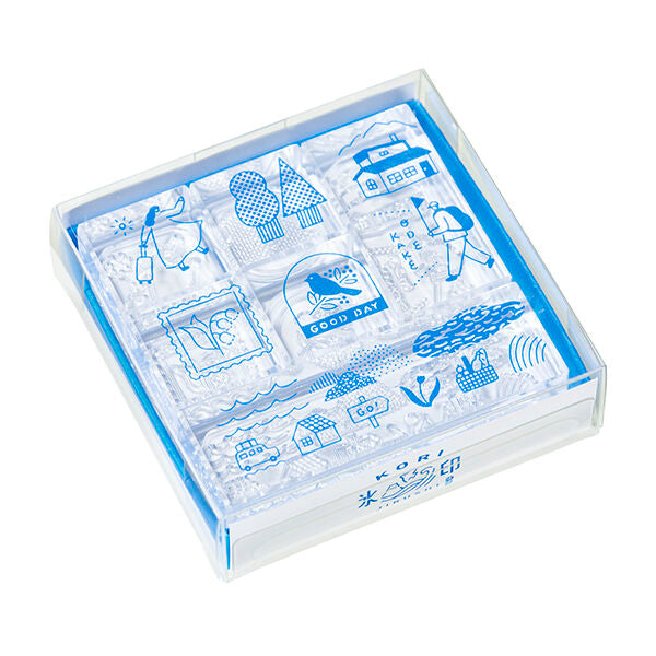 King Jim Kori Jirushi Clear Stamp Set - CLSSB-001 Day Out