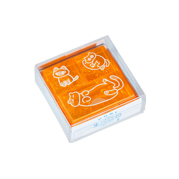 King Jim Kori Jirushi Clear Stamp Set - CLSSCC-003 Reclining Cat