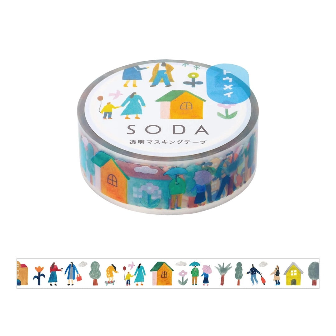 Soda Tape Clear Tape - CMT15-016 Life