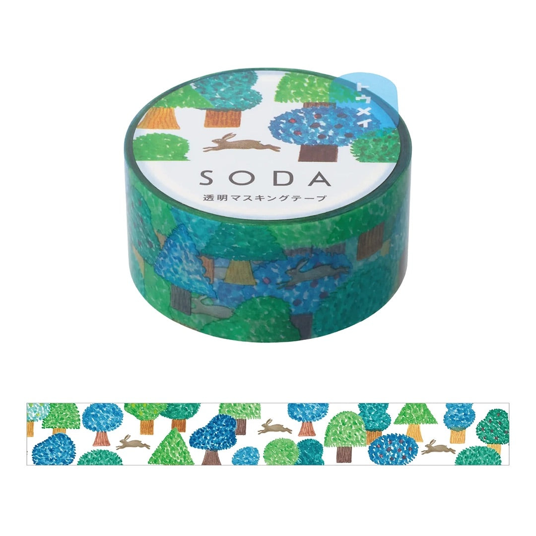 Soda Tape Clear Tape - CMT20-016 Hare