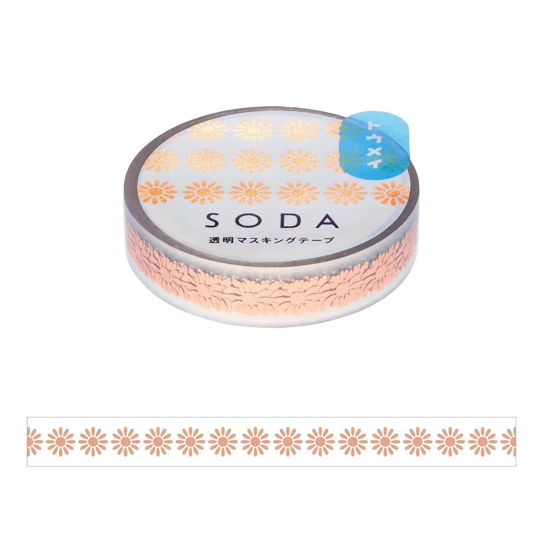 Soda Tape Clear Tape - CMTH10-006 Margaret