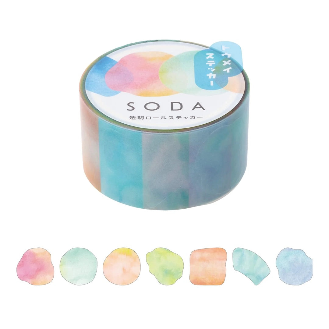 Soda Tape Die Cut Sticker Tape - CMTS20-001 Palette