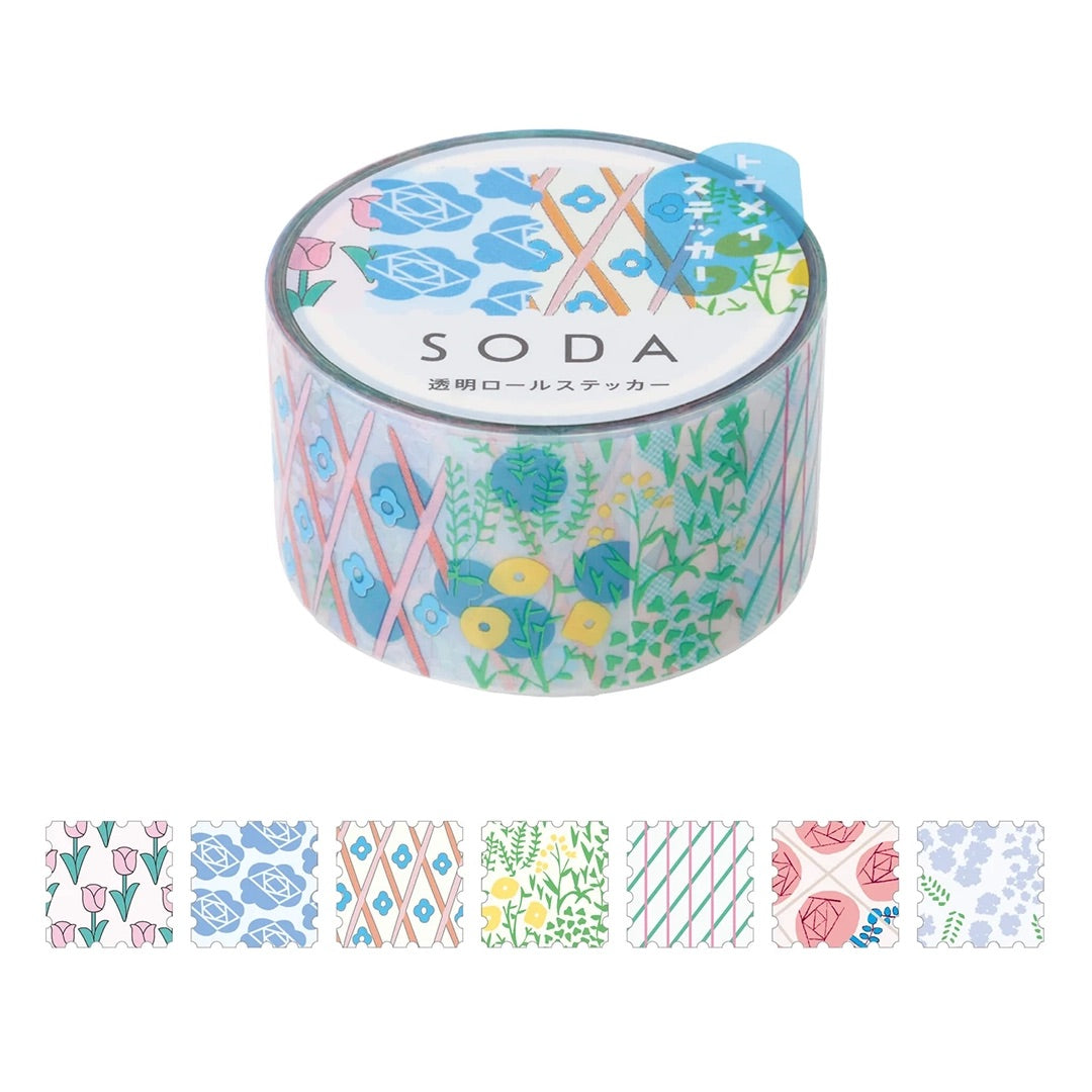 Soda Tape Die Cut Sticker Tape - CMTS20-003 Stamp