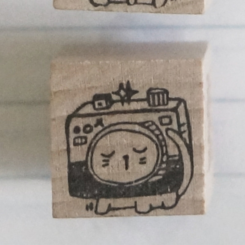 Black Milk Project Rubber Stamp - Neko Mail (XS) - Camera