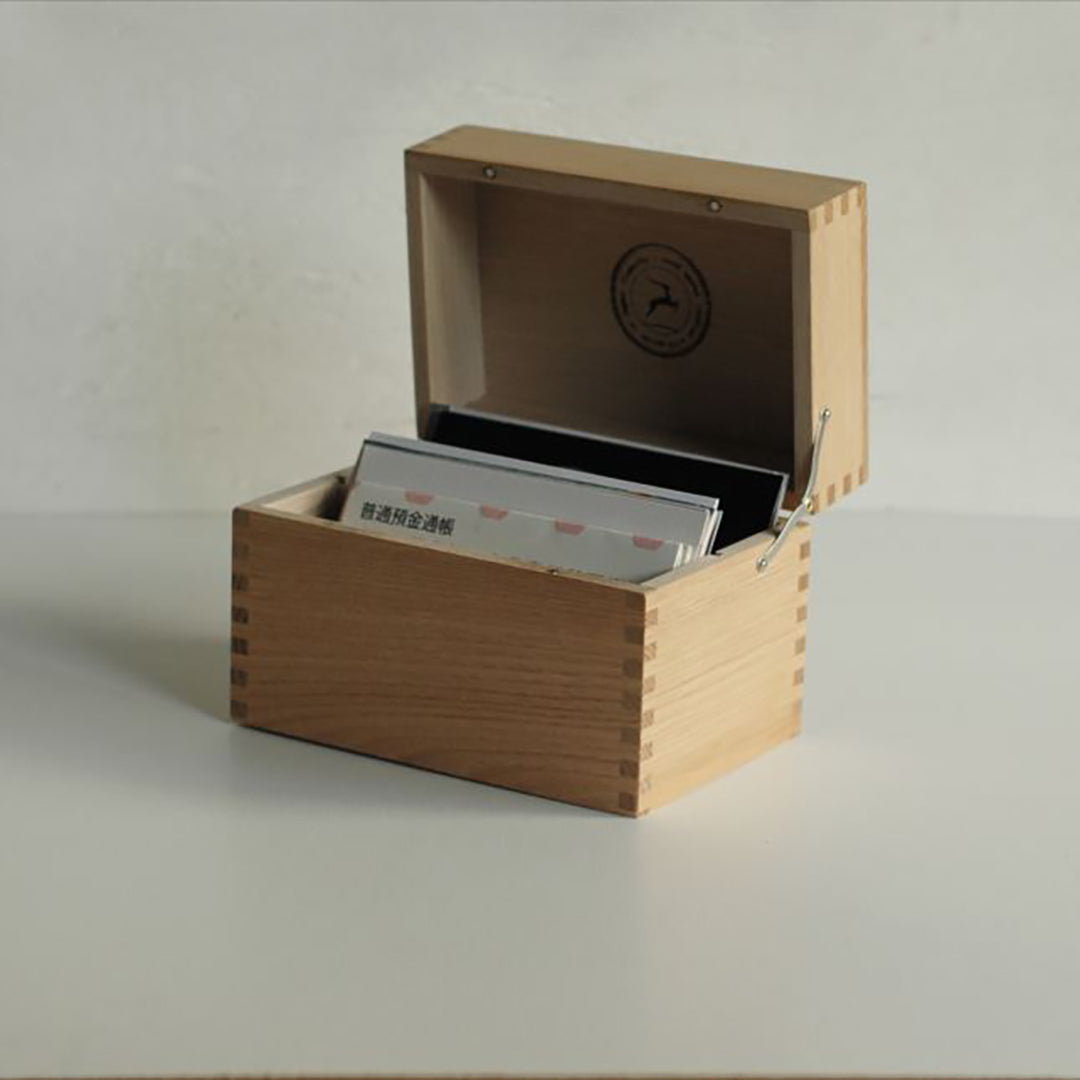 Classiky Box - Chestnut Postcard Case - 17104-01