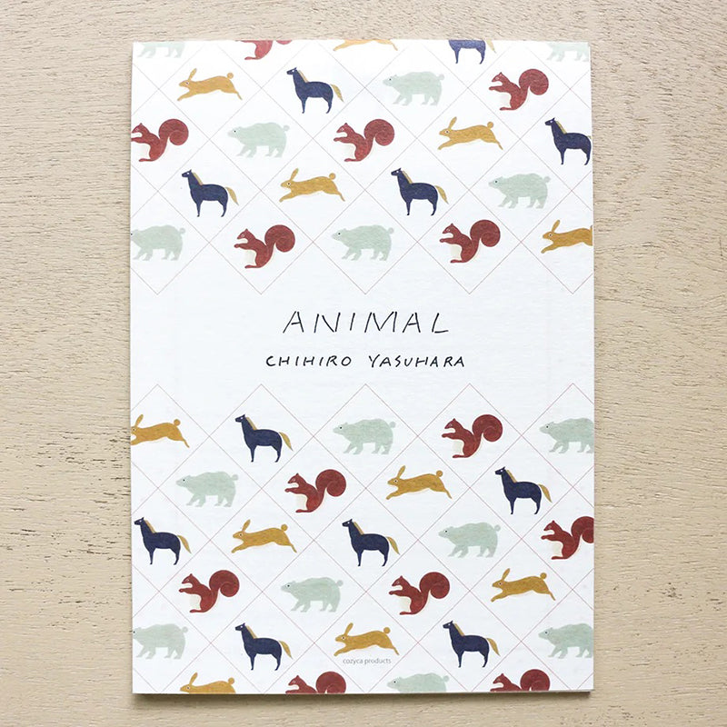 Cozyca Letter Pad - Chihiro Yasuhara - 20-453 Animal