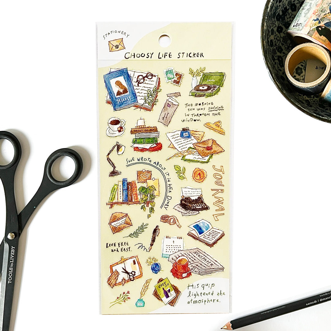 Mind Wave Choosy Life Sticker - Stationery 81841