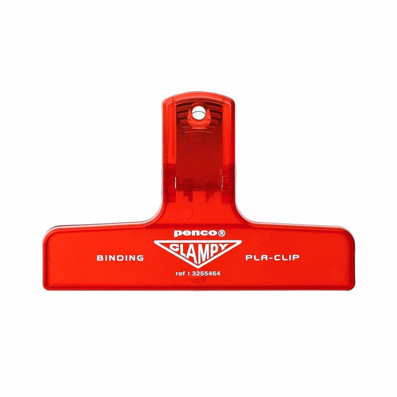 Penco Clampy Clip - Clear Red