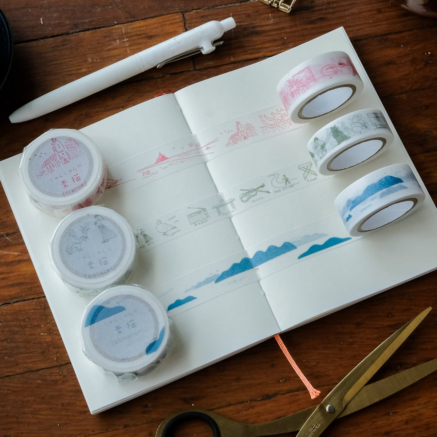 Classiky x Shun Shun Masking Tape - 23204-01 Alphabet