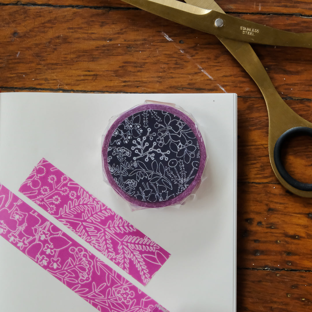 Classiky x Ten to Sen Masking Tape - 83412-02 yasou Azalea Pink