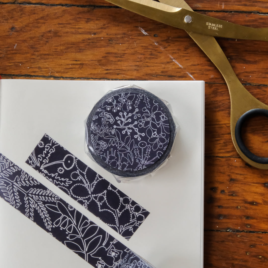 Classiky x Ten to Sen Masking Tape - 83412-01 yasou Dark Blue