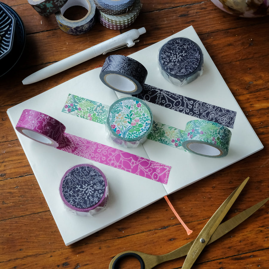 Classiky x Ten to Sen Masking Tape - 83412-01 yasou Dark Blue