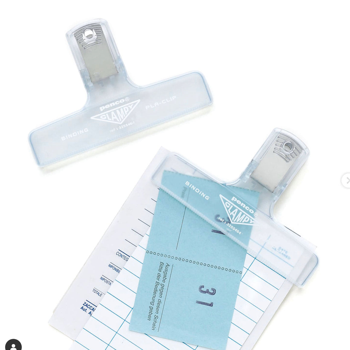 Penco Clampy Clip - Clear