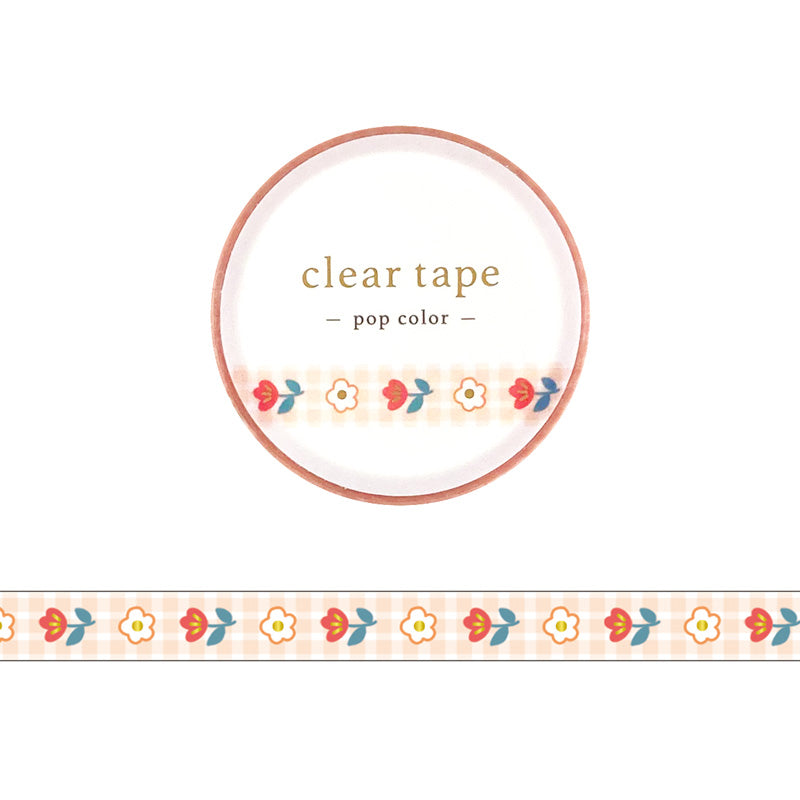 Mind Wave 7mm Clear Tape - Pop Color - 95644 Flower 1
