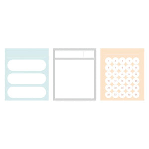 Maste Writeable Washi Sticker Flakes - Content B