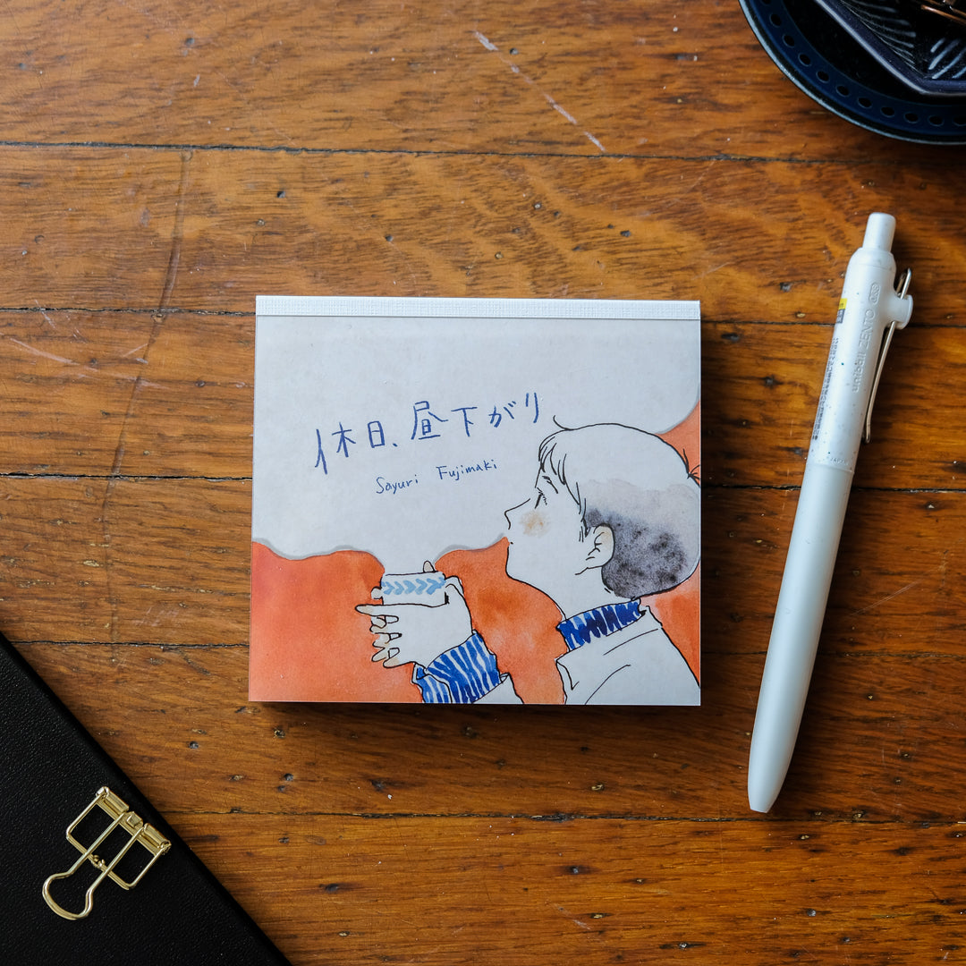 Cozyca Sayuri Fujimaki Block Memo - 22937 - Holiday, Afternoon