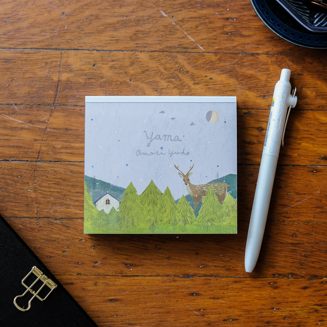 Cozyca Yuko Omori Block Memo - 22935 - Yama
