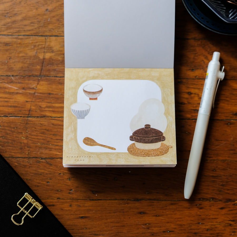 Cozyca Kano Hirabayashi Block Memo - 21-383 - Kitchen Tools