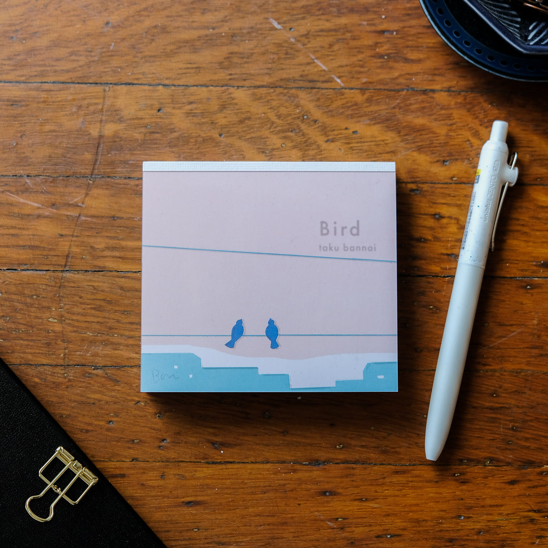 Cozyca Taku Sakauchi Block Memo - 22974 - Bird