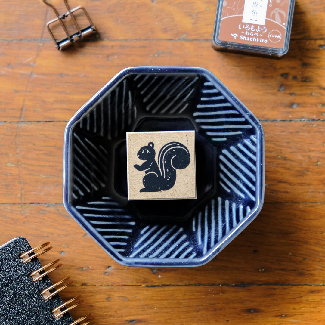 Cozyca x Nishi Shuku Stamp - 26982 - Squirrel