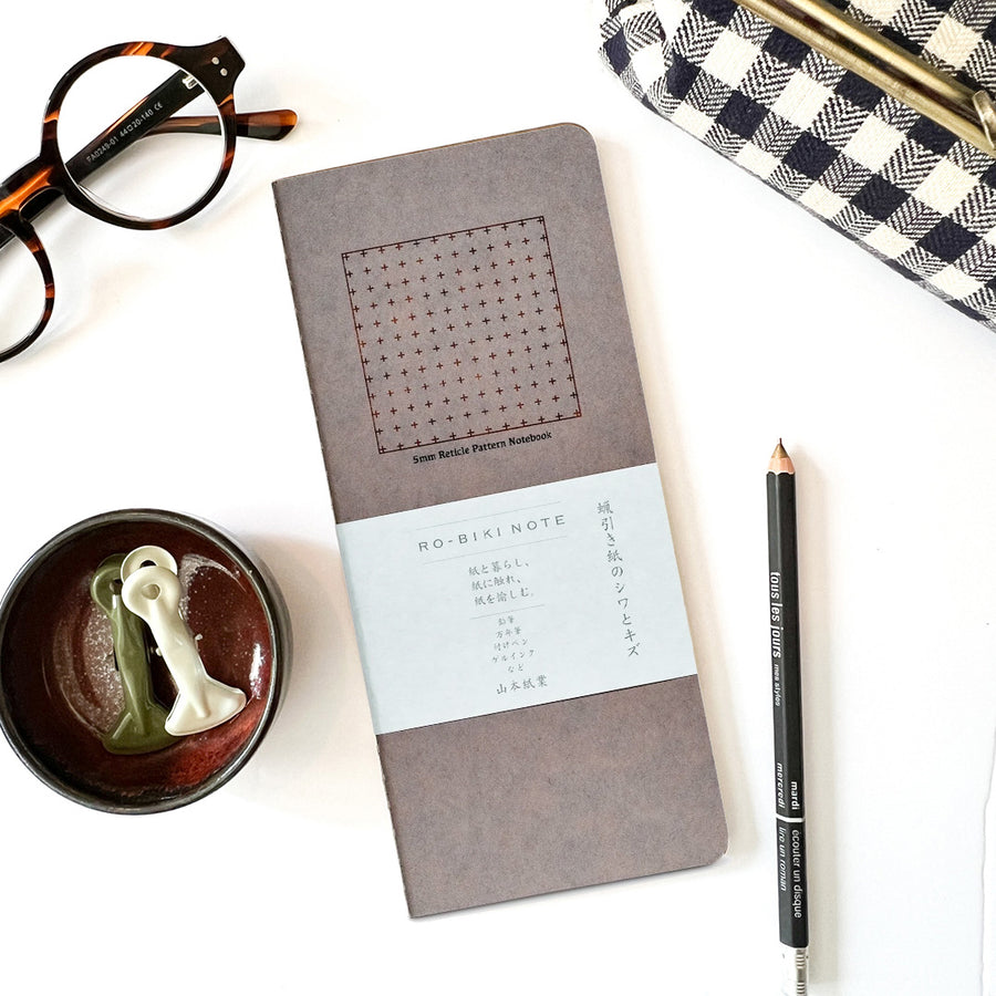 Ro-Biki Note - Basic Series Notebook - 5mm Cross GA018