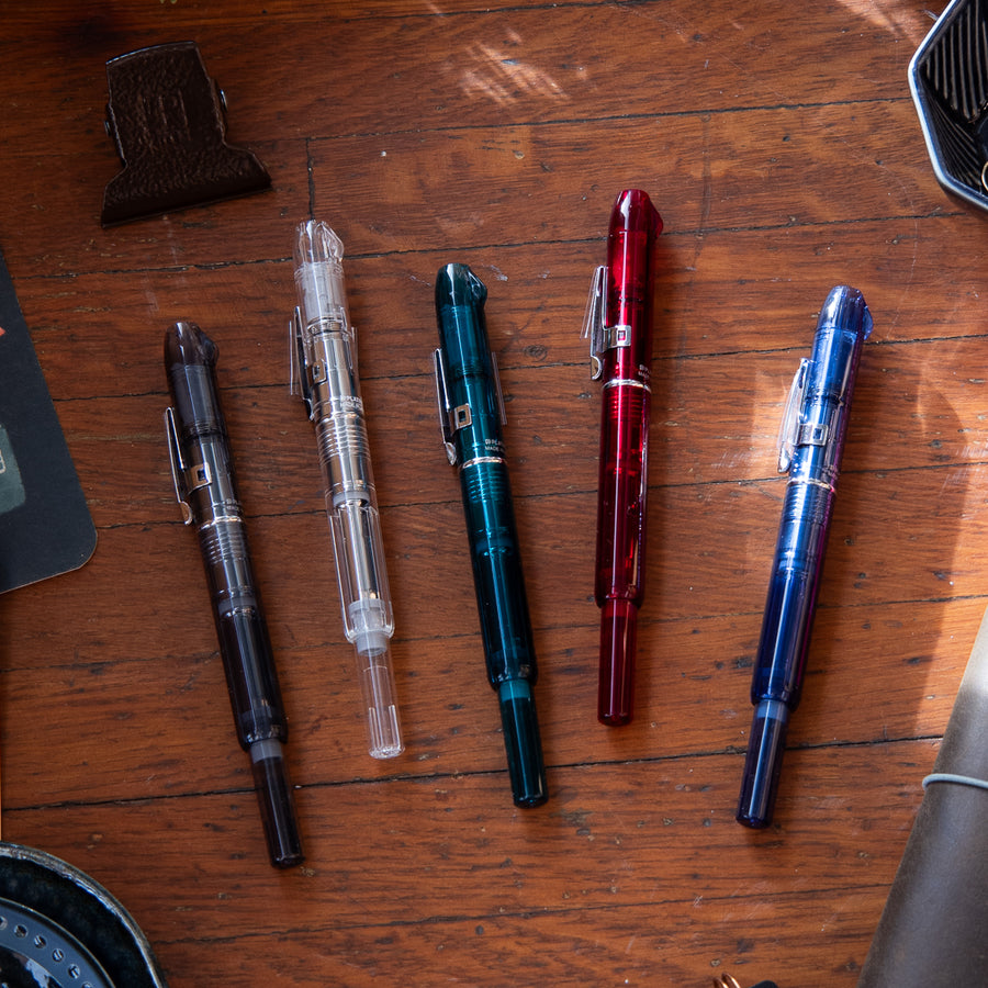 Platinum Curidas Fountain Pen - Gran Red