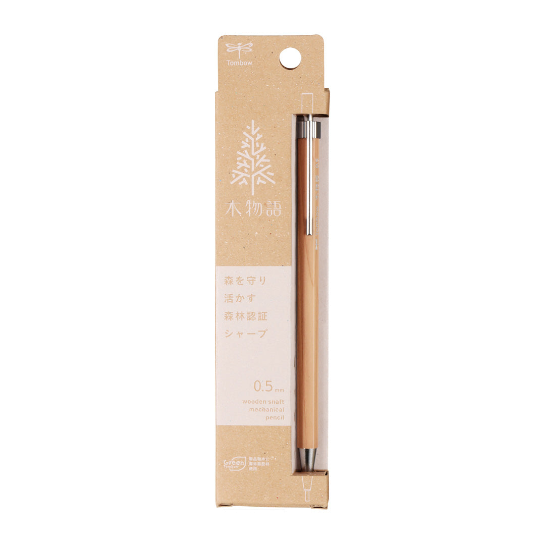 Tombow Ki Monogatari 0.5 Mechanical Pencil - Natural