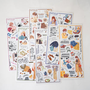 Mind Wave Style Look Sticker - 82308 Study Day