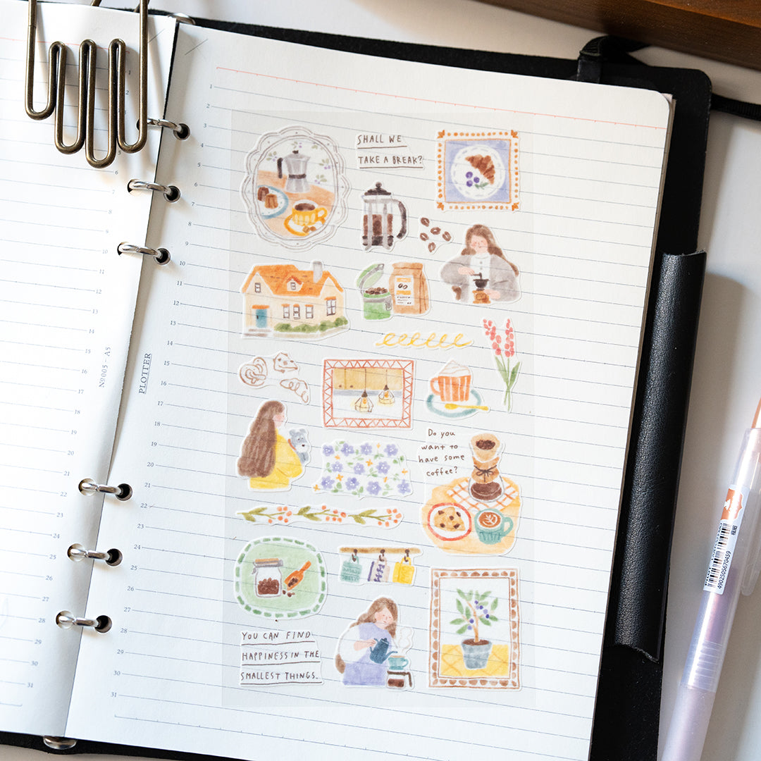 Mind Wave Easyday Sticker - 82375 Coffee