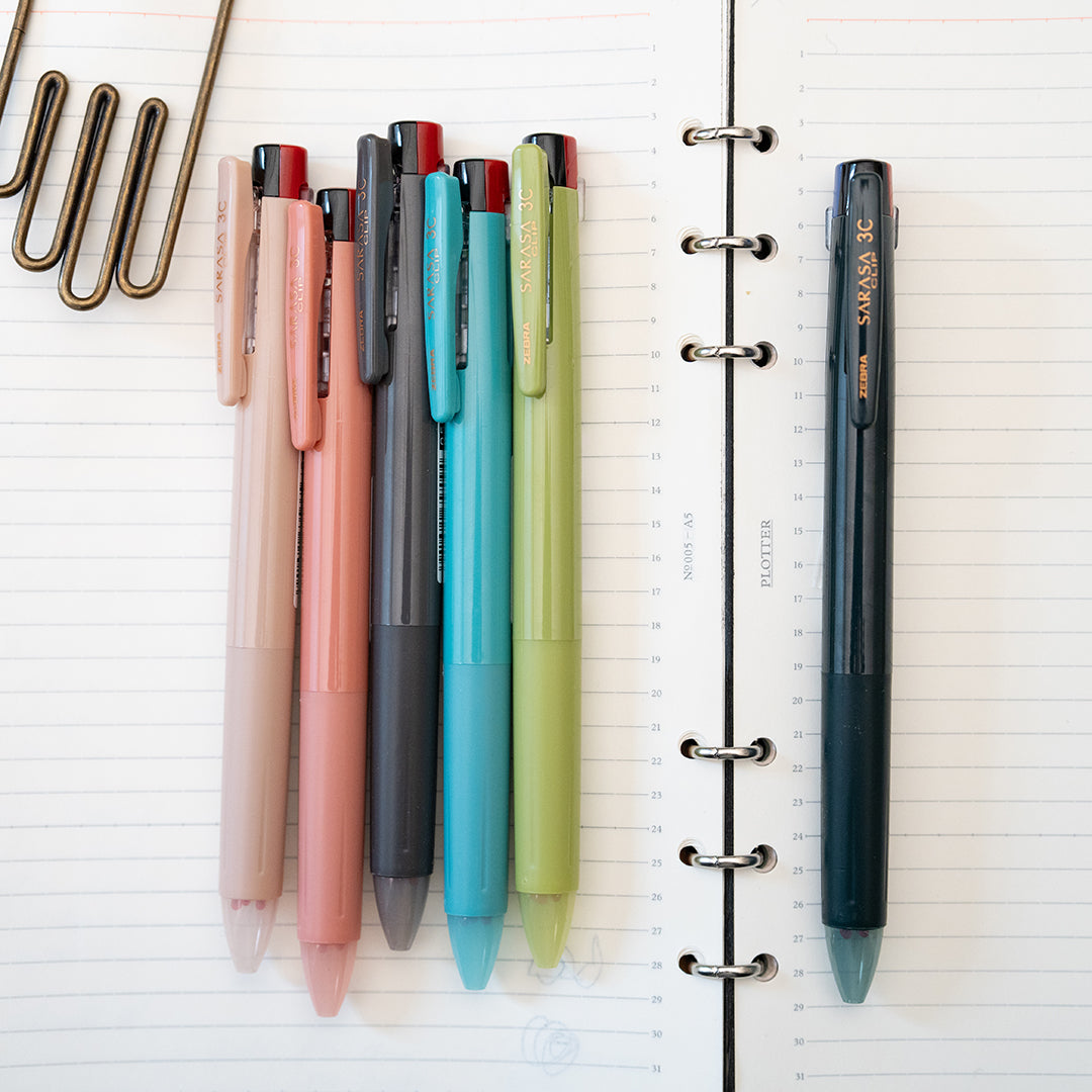 Sarasa 3C Multi Pen 0.5 - Forest Green