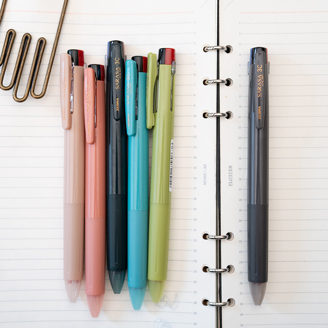 Sarasa 3C Multi Pen 0.5 - Charcoal Brown