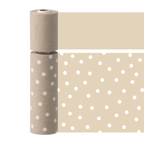 Maste Writeable Perforated Washi Tape 2pc - Dot Beige