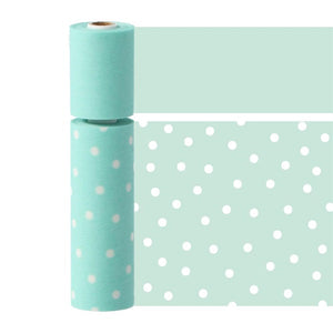 Maste Writeable Perforated Washi Tape 2pc - Dot Mint