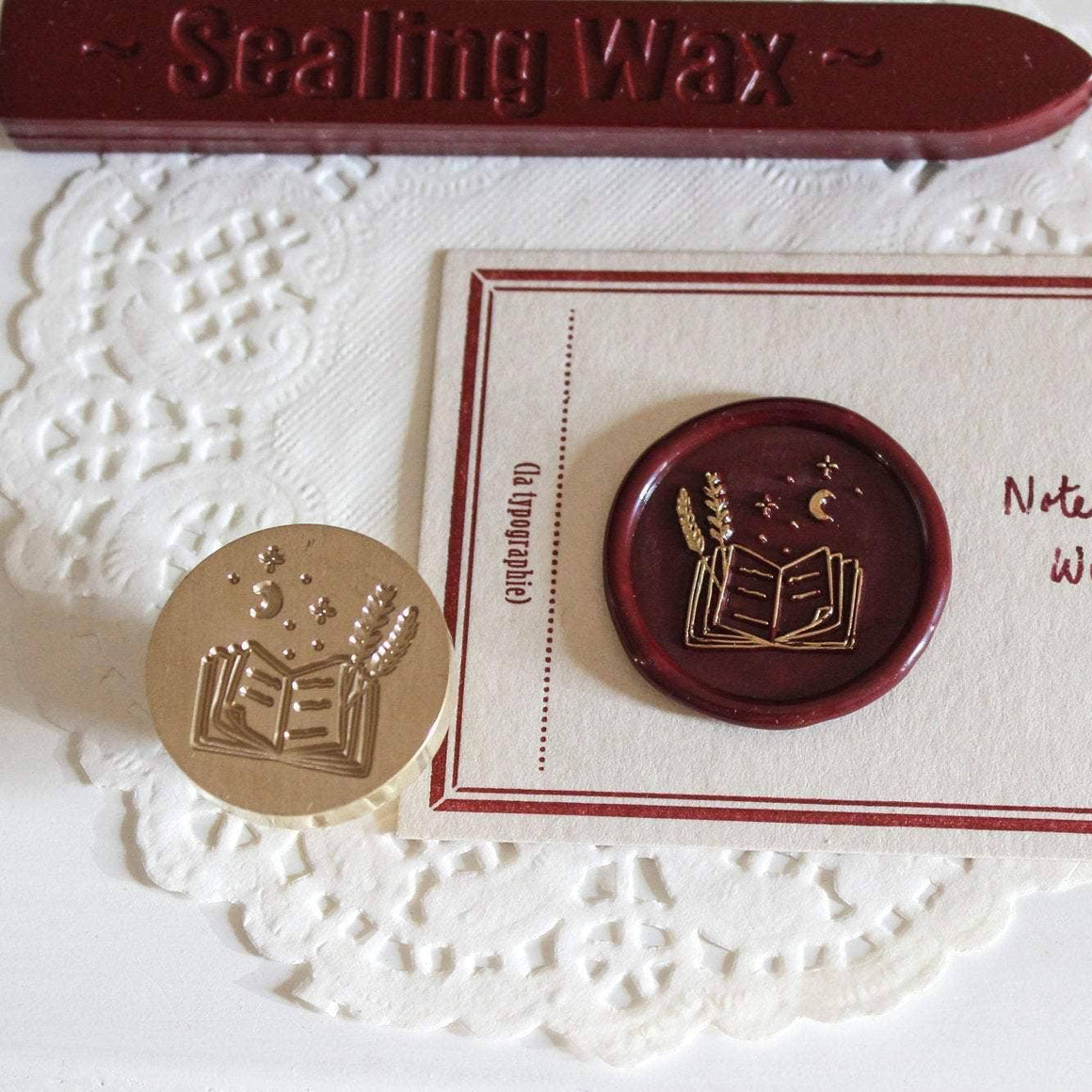 Note & Wish - Book of Dreams Wax Seal Stamp Set