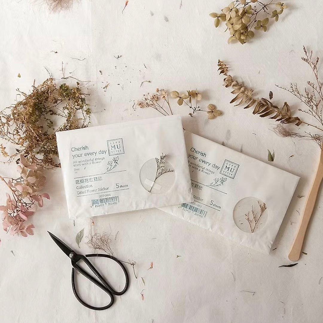 MU Dried Flower Sticker