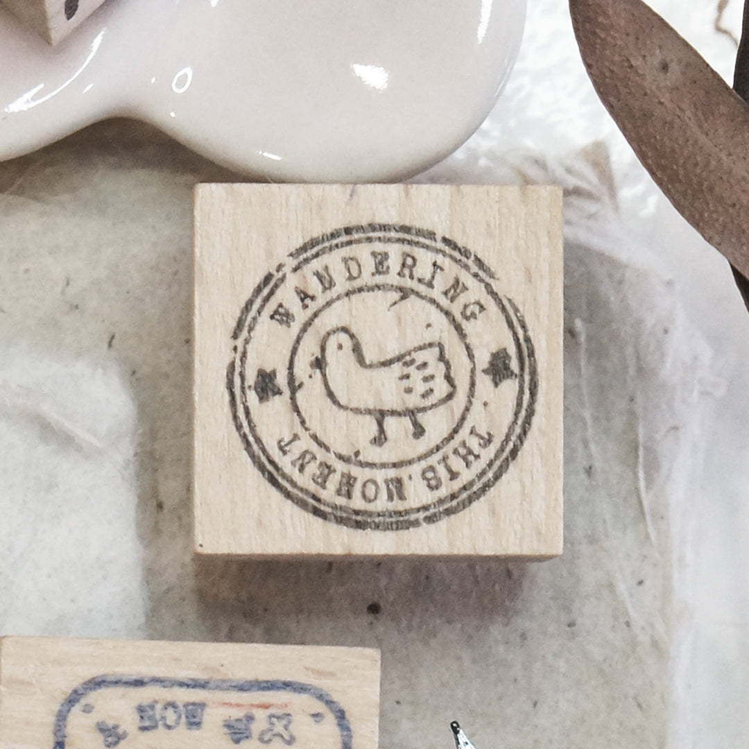 PRE ORDER: Black Milk Project Rubber Stamp - Duck Postmark BMP284