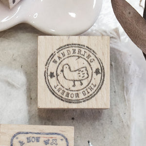 PRE ORDER: Black Milk Project Rubber Stamp - Duck Postmark BMP284