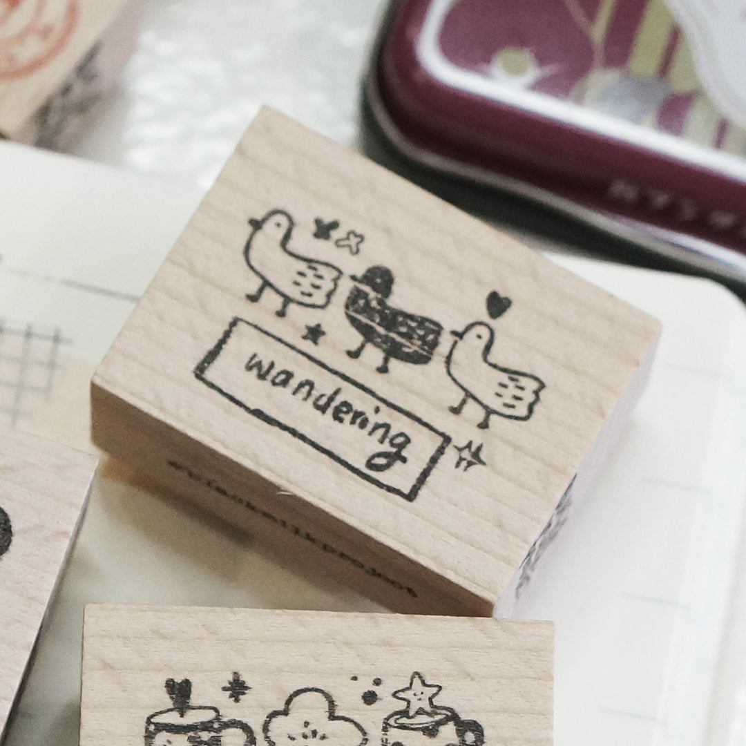 PRE ORDER: Black Milk Project Rubber Stamp - Wandering Ducks BMP297