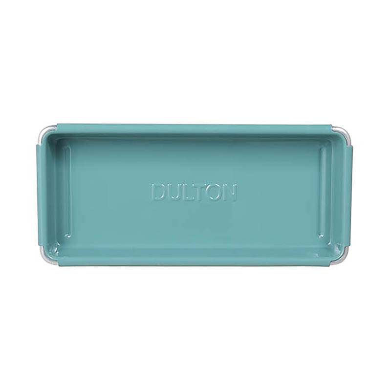 Dulton Metal Pen Tray - Blue Gray