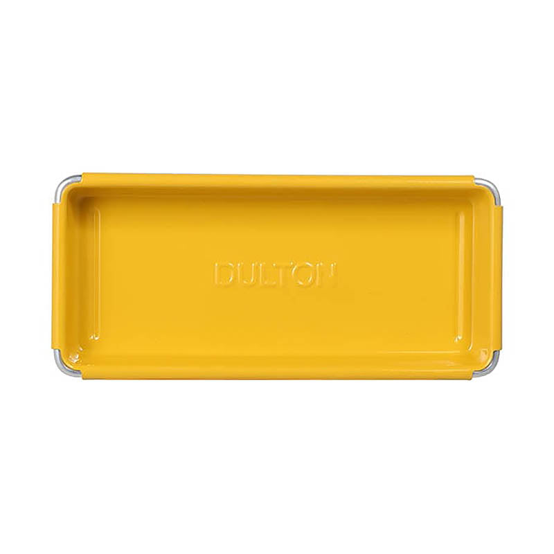 Dulton Metal Pen Tray - Yellow