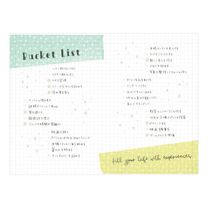 EDiT B6 Grid Notebook with Slide-Zip Pocket Cover - Midnight Black