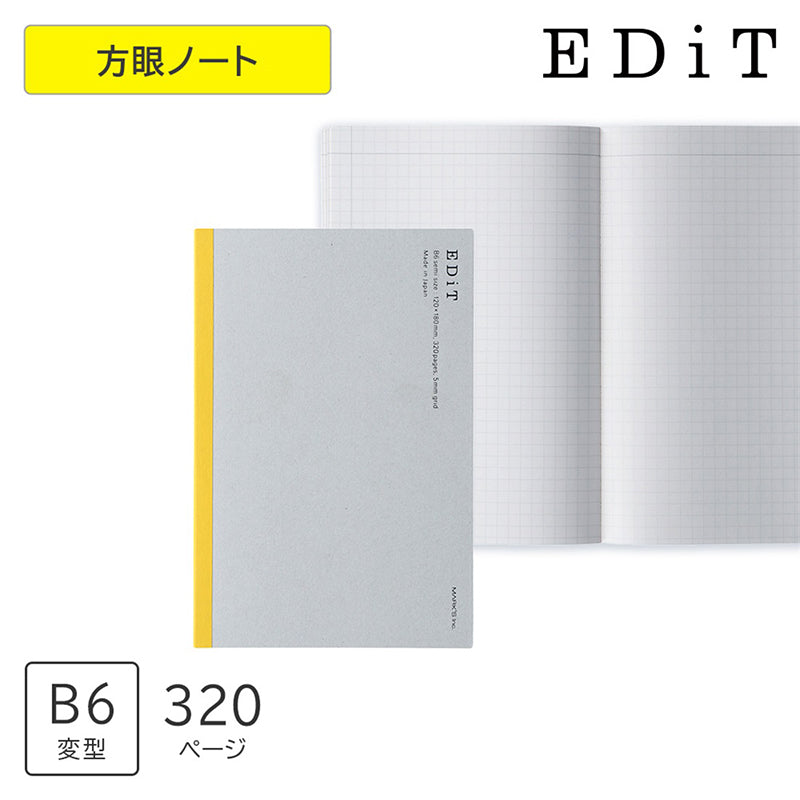 EDiT B6 Grid Notebook - Refill