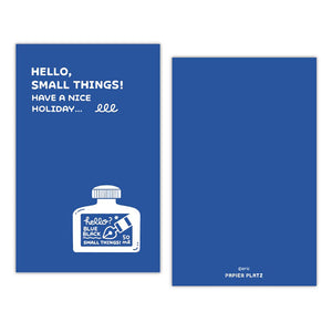 Papier Platz x Eric Small Things Notebook - Ink Bottle